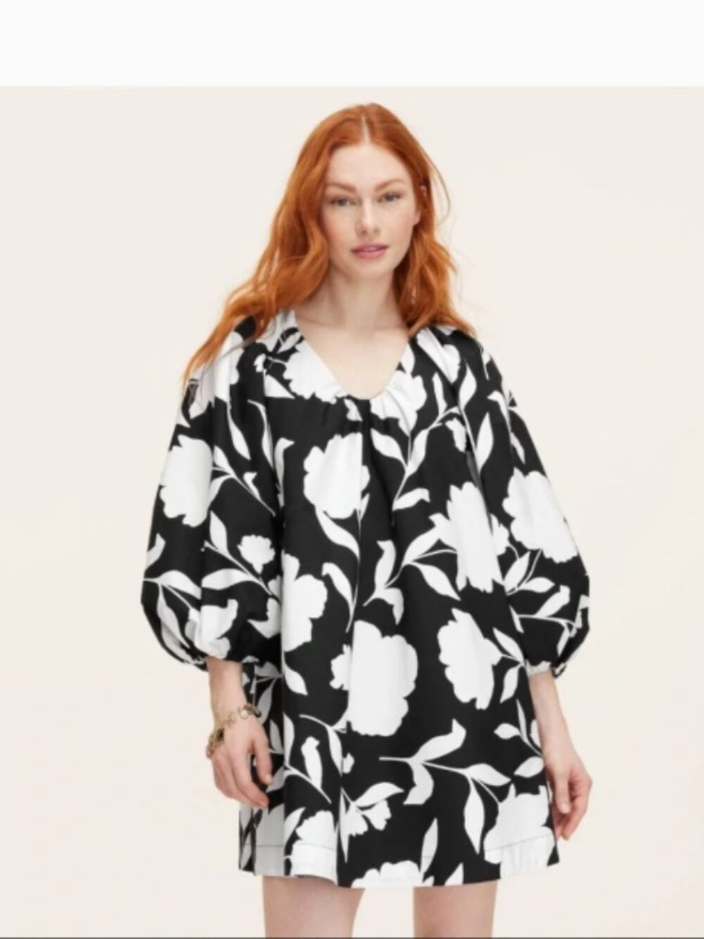 Kate Spade ♠️ X Target Black and White Floral Dress size XL
